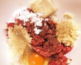 山芋と豆腐のふわふわチーズハンバーグ作り方2写真