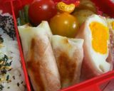 お弁当に！明太子チーズの春巻風作り方12写真
