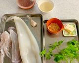 イカのデミグラスソース煮作り方1写真