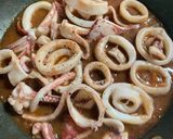 イカのデミグラスソース煮作り方7写真