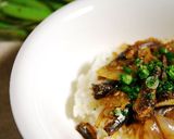オイルサーディンでつくる簡単丼作り方4写真