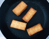 ねぎマヨ鰹節七味がけ厚揚げめんつゆ焼き作り方1写真