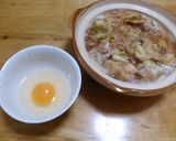 一人鍋で鶏すき焼きうどん作り方5写真