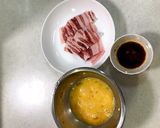 いんげんと豚バラ卵炒め作り方2写真