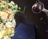豆苗☆ちくわ☆卵でチャチャっとチャーハン作り方4写真
