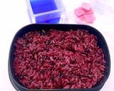 女子中学生　弁当　あじさい弁当　詰め方作り方1写真