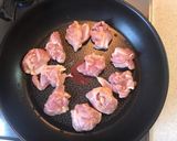 鶏もも肉とキャベツのオイスター炒め作り方4写真