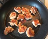 鶏もも肉とキャベツのオイスター炒め作り方5写真