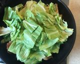 鶏もも肉とキャベツのオイスター炒め作り方6写真