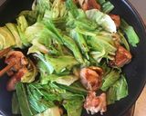 鶏もも肉とキャベツのオイスター炒め作り方7写真