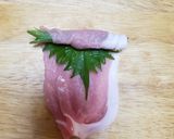 娘絶賛♡『豚肉と大葉の肉巻き唐揚げ』作り方2写真
