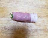 娘絶賛♡『豚肉と大葉の肉巻き唐揚げ』作り方3写真