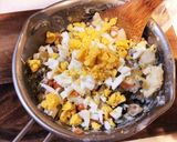 簡単★ゴーヤのポテトエッグサラダ作り方18写真