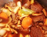 圧力鍋de簡単★赤ワイン煮込み作り方7写真
