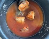 大同電鍋で作る 鯖煮缶で炊き込みご飯作り方2写真