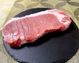 絶品 簡単 厚切りポークケチャップ作り方1写真