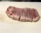 絶品 簡単 厚切りポークケチャップ作り方3写真