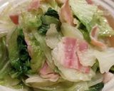 レタスいっぱい食べちゃって！ベーコン炒め作り方3写真