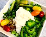 ずぼらの野菜たっぷりゴーヤ素麺作り方4写真