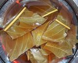 100%押し麦のびわ茶麦飯作り方6写真