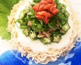 さっぱりネバトロ☆冷やしぶっかけ麺作り方6写真