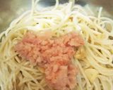 簡単！明太子パスタ作り方7写真