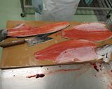 海峡サーモンの刺身作り方5写真