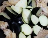 ☆冬瓜・茄子・鶏肉の中華炒め☆作り方5写真