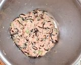 ヘルシー✨ひじき入り 和風豆腐ハンバーグ作り方3写真