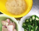 蒲鉾とオクラのおろし和え☆わさび入り作り方1写真