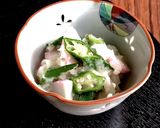 蒲鉾とオクラのおろし和え☆わさび入り作り方3写真