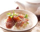 贅沢な一時を「花の鯛茶漬け」（よか魚）作り方2写真