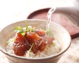 贅沢な一時を「花の鯛茶漬け」（よか魚）作り方3写真
