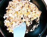 【糖質オフ&弱火調理】しらす卵チャーハン作り方6写真