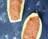 スペイン式ケバブ風スパイシー野菜の肉詰め作り方12写真