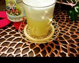 カルピス完熟白桃牛乳水割りジュース作り方12写真