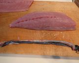 ヒラマサの刺身作り方8写真