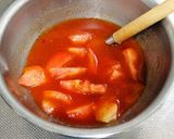 濃厚トマトだれの冷やし中華作り方1写真