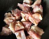 茄子と鶏のパスタ バジルの香り作り方2写真