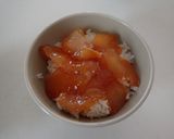 ヒラメのヅケ茶漬け作り方5写真