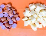 コンソメポテトウインナー作り方1写真