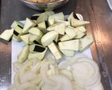 腸まで届く茄子と飴色玉葱の厚揚げ煮作り方2写真