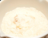 ふんわりとろとろ⁂山芋とニラのお焼き作り方1写真