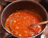 トマトとソーセージの簡単スープカレーライス作り方3写真