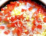 夏ご飯！とうもろこしとパプリカの炊き込み作り方7写真