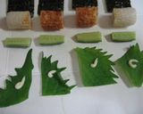 弁当ＩＮ★ちくわでシソかっぱ巻き♫作り方2写真