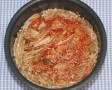 簡単☆干しえのきで豚キムチの炊き込みご飯作り方11写真