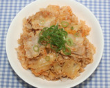 簡単☆干しえのきで豚キムチの炊き込みご飯作り方15写真