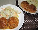 バジル香る～照り焼き豆腐バーグ♪作り方10写真