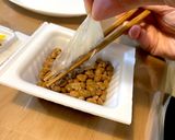 裏ワザ☆納豆のフィルムがきれいに取れる！作り方3写真